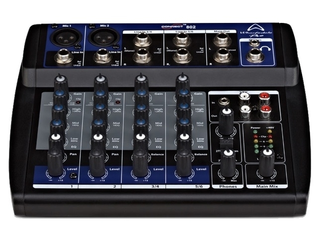 Wharfedale Pro high quality micro-mixer with USB