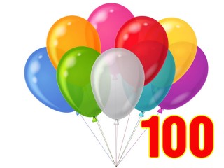 100 Balloons Pack