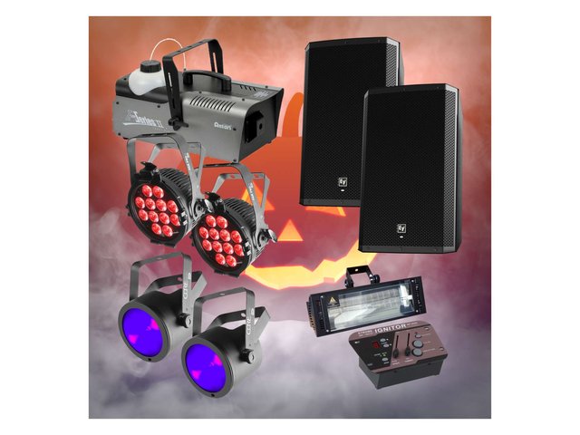 Halloween Large Pack with Pair of 15inch Speakers