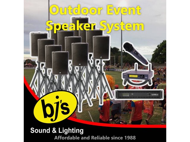 Outdoor Event Speaker System