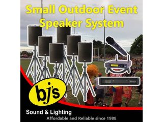 Outdoor Event Speaker System - Small
