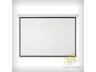 Projector Screen Pull Down 84"