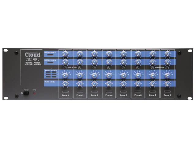 Cloud CX8 MKII Rack Zone Mixer